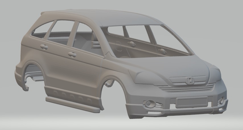 Free STL file Honda CR-V Printable Body Car 🚗・3D printer model to ...